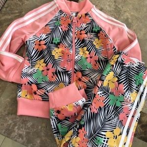 Toddler Adidas tracks suit